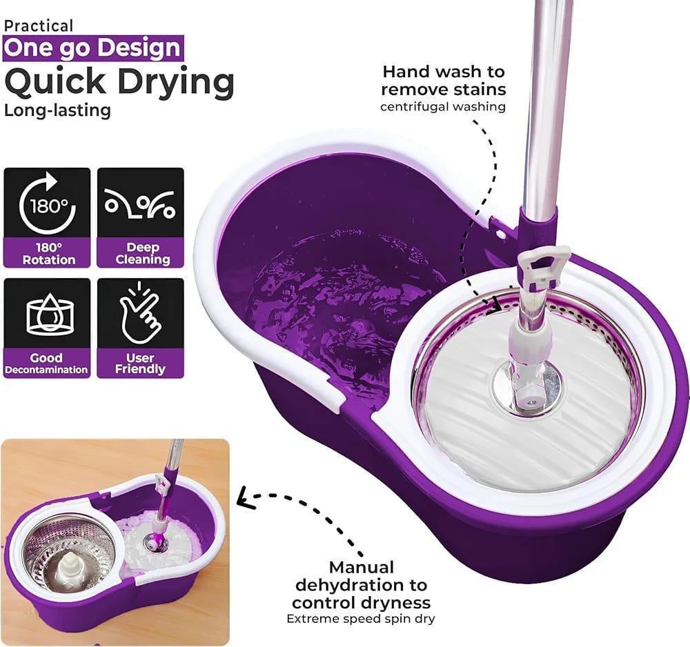 360 Rotating Spin Mop Bucket