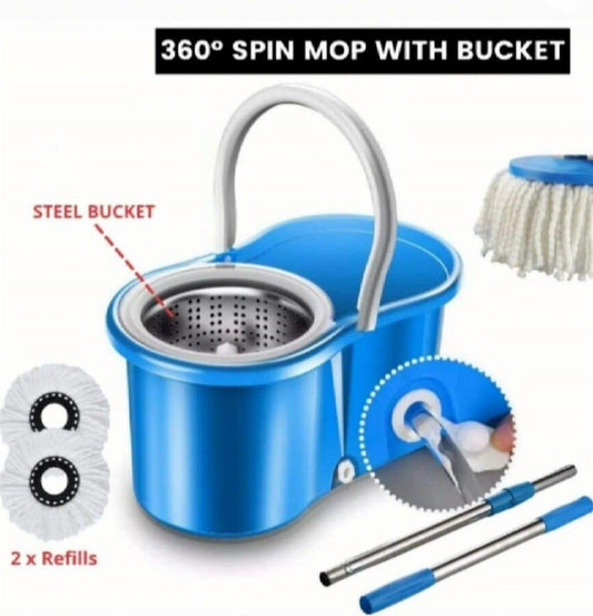 360 Rotating Spin Mop Bucket