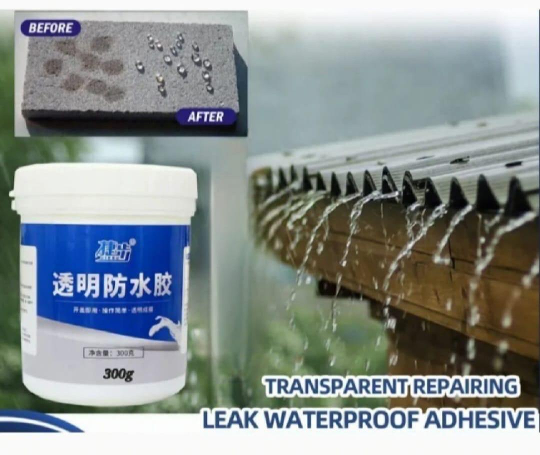 Waterproof Leak Adhesive - 300g Tub with Brush