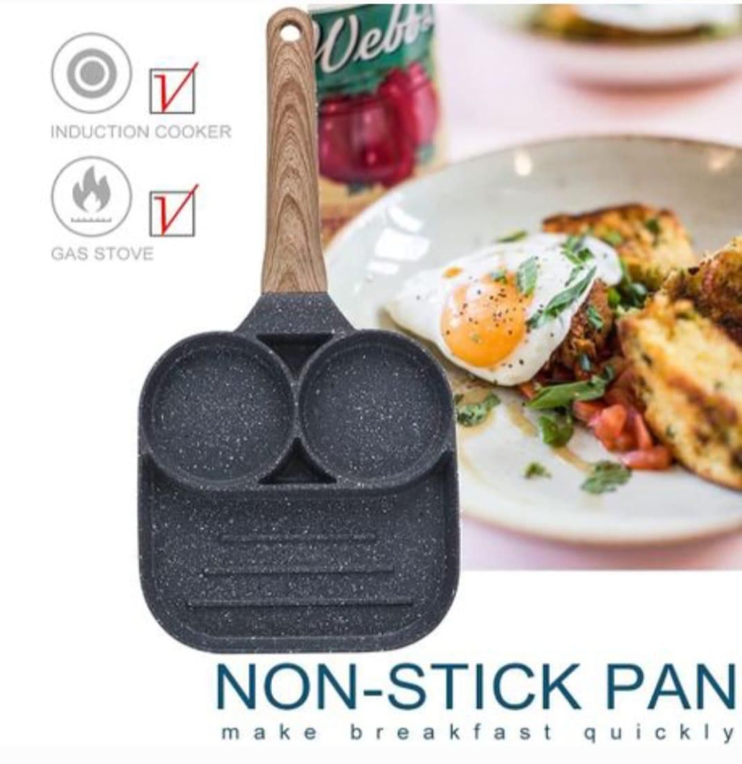 2 Hole & Grill Fry Pan
