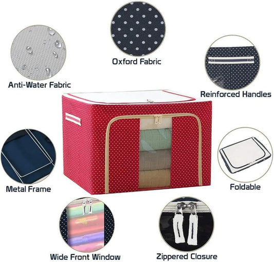 Foldable Storage Box 66L