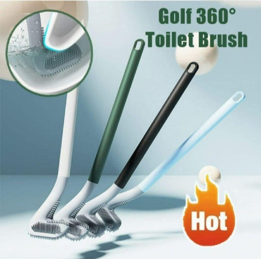 Golf Style Silicone Toilet Brush