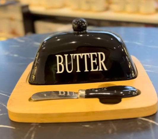 Butter Board with Knife