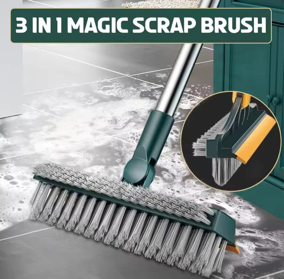 3 in 1 Bathroom & Floor Cleaning Brush