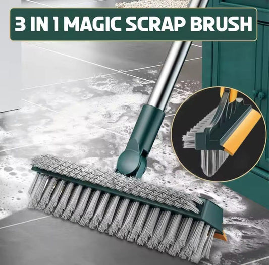 3 in 1 Bathroom & Floor Cleaning Brush