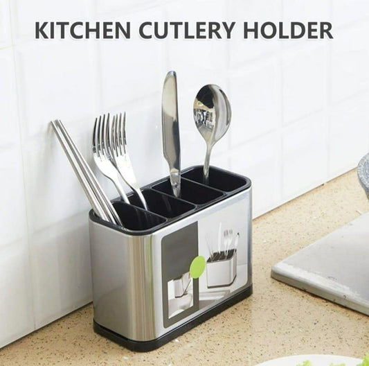 Steel Cutlery Organizer
