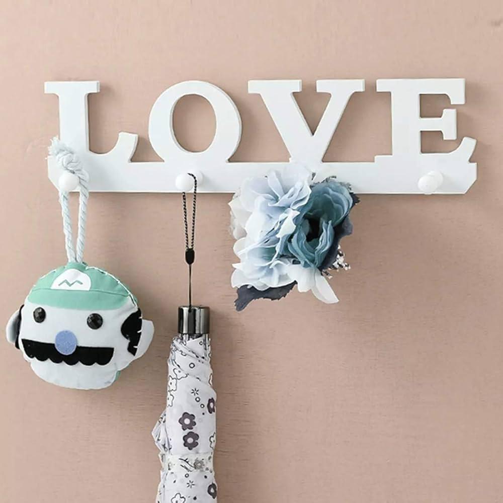 Wall Mounted Multipurpose LOVE Hanger