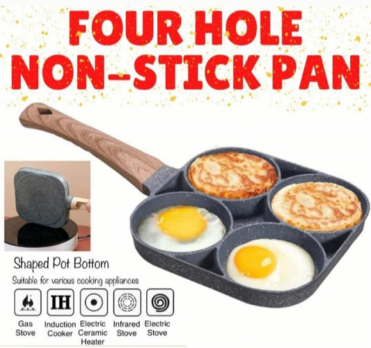 4 Hole Fry Pan