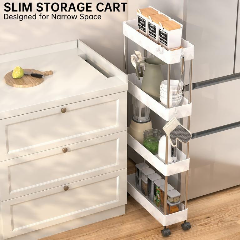 4 Layer Movable Slim Trolly